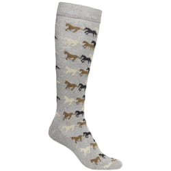 Chaussettes équitation enfant Mountain Horse - grey melange - 30/35