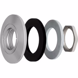 Axis 5507-111, Logement, Argent, AXIS F1005-E AXIS F1035-E AXIS P1214-E AXIS P1224-E, Avec fil, 4,5 cm