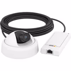 Axis 0928-001, Caméra de sécurité IP, Intérieure, Avec fil, Plafond/mur, Blanc, Dôme