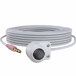 Axis 01560-001, Microphone de caméra de sécurité, -22 dB, 20 - 20000 Hz, Avec fil, 3,5 mm (1/8"), Blanc