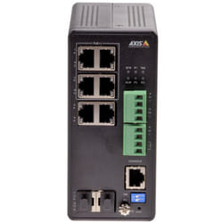 Axis 01633-001 commutateur réseau Géré Gigabit Ethernet (10/100/1000) Connexion Ethernet, supportant l'alimentation via ce port (PoE) Noir