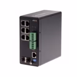 Axis 01633-001 commutateur réseau Géré Gigabit Ethernet (10/100/1000) Connexion Ethernet, supportant l'alimentation via ce port (PoE) Noir