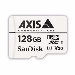 Axis 01678-001, 128 Go, MicroSDXC, Classe 10, 80 Mo/s, 80 Mo/s, Class 1 (U1)