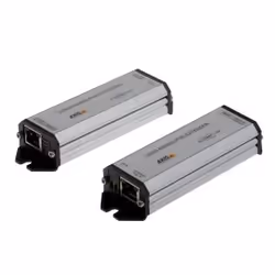 Axis 01857-001, Émetteur et récepteur réseau, 1000 m, Cat5e, Cat6, IEEE 802.3af, IEEE 802.3at, Gris