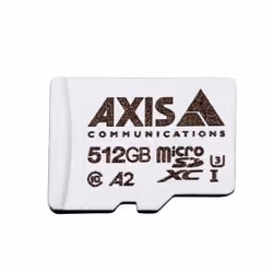 Axis 02365-001, 512 Go, MicroSDXC, Classe 10, Class 3 (U3), Argent
