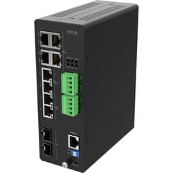 Axis 02621-001 commutateur réseau Géré 10G Ethernet (100/1000/10000) Connexion Ethernet, supportant l'alimentation via ce port (PoE) Noir