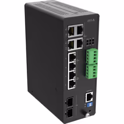 Axis 02621-001 commutateur réseau Géré 10G Ethernet (100/1000/10000) Connexion Ethernet, supportant l'alimentation via ce port (PoE) Noir