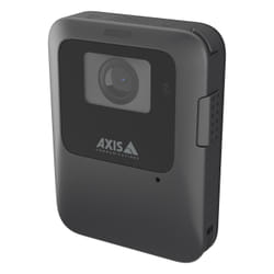 Axis W110 Caméra corporelle pour le torse Avec fil CMOS 1920 x 1080 pixels Noir Batterie 0,1 lux Wifi 802.11a, 802.11b, 802.11g, Wi-Fi 4 (802.11n), Bluetooth 5.1