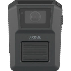 Axis W102 Caméra corporelle pour le torse Sans fil CMOS 1920 x 1080 pixels Noir, Blanc Batterie 0,1 lux Wifi 802.11a, 802.11b, 802.11g, Wi-Fi 4 (802.11n), Bluetooth 5.1