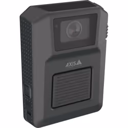 Axis W102 Caméra corporelle pour le torse Sans fil CMOS 1920 x 1080 pixels Noir, Blanc Batterie 0,1 lux Wifi 802.11a, 802.11b, 802.11g, Wi-Fi 4 (802.11n), Bluetooth 5.1