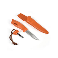 Light My Fire Swedish FireKnife Silex allume-feu de survie d'urgence Orange