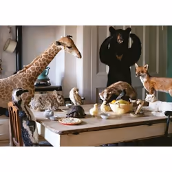 Kylskapspoesi 2100662 puzzle Jeu de puzzle 1000 pièce(s) Animaux