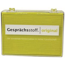 GESPRÄCHSSTOFF: ORIGINAL