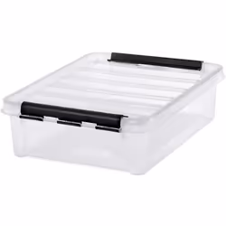 Orthex Group 3589070, Boîte de rangement, Noir, Transparent, Rectangulaire, Polypropylène (PP), Monochromatique, Garçon/Fille