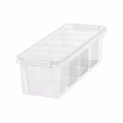 Orthex Group 3458710 Boîte de rangement Rectangulaire Polypropylène (PP) Noir, Transparent