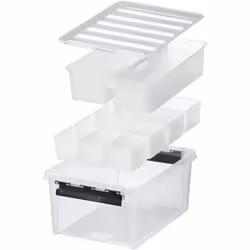 Orthex Group 3598790, Boîte de rangement, Transparent, Rectangulaire, Polypropylène (PP), Monochromatique, Garçon/Fille