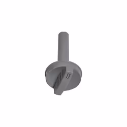 Bouton rotatif de thermostat pour Table de cuisson DOMETIC 2413383007. Couleur de la pièce : Gris, Diamètre 34 x 68 mm.