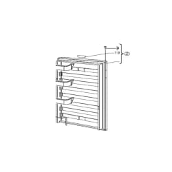 Dometic Porte de réfrigérateur repère 2