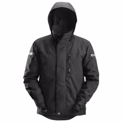 Hultafors 11020404004, Veste, Homme, Noir, S, CE category EN 343 - Protective Clothing Against Rain, Polyamide