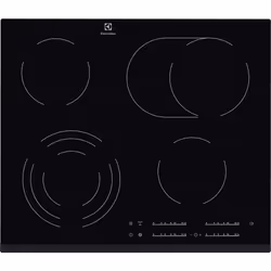 Electrolux EHF6547FOK, Noir, Intégré, 60 cm, Céramique, Verre-céramique, 4 zone(s)