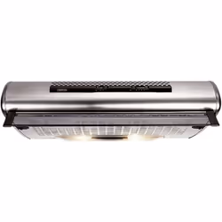 Zanussi ZHT620X, 410 m³/h, Conduit / Recirculation, 66 dB, Semi-intégrée (semi-encastrée), Acier inoxydable, Rotatif