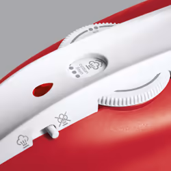 Electrolux EDBT800 Fer à repasse à sec Semelle en acier inoxydable 800 W Rouge, Blanc - Vue supplémentaire 11