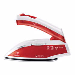 Electrolux EDBT800 Fer à repasse à sec Semelle en acier inoxydable 800 W Rouge, Blanc