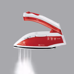 Electrolux EDBT800 Fer à repasse à sec Semelle en acier inoxydable 800 W Rouge, Blanc - Vue supplémentaire 9