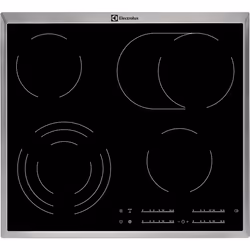 Electrolux EHF46547XK, Noir, Intégré, Céramique, Verre-céramique, 4 zone(s), 4 zone(s)
