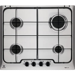 Electrolux RGG6242OOX Acier inoxydable Intégré 59 cm Gaz 4 zone(s)