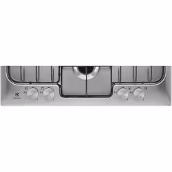 Electrolux RGG6242LOX Acier inoxydable Intégré 60 cm Gaz 4 zone(s)