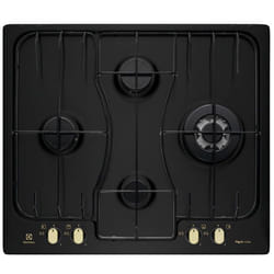 Electrolux RGG6243LOR Noir Intégré 60 cm Gaz 4 zone(s)