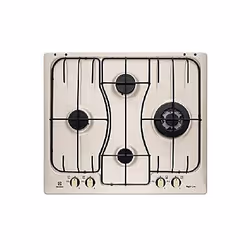 Electrolux RGG 6243 LON, Sable, Intégré, Gaz, 4 zone(s), 4 zone(s), Régulier