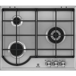 Electrolux EGH6333BOX plaque Acier inoxydable Intégré Gaz 3 zone(s)