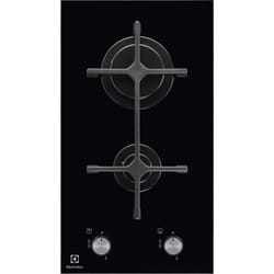 Electrolux EGC3322NVK plaque Noir Intégré Gaz 2 zone(s)