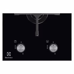 Electrolux EGC3322NVK Domino Plaque Gaz 2 Zones Encastrable Noir 29 cm - Vue supplémentaire 5