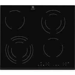 Electrolux EHF6343FOK plaque Noir Intégré 60 cm Céramique 4 zone(s)