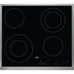 AEG HK634021XB Noir Intégré 56 cm Céramique 4 zone(s)