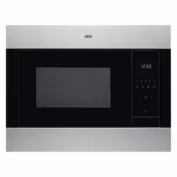 AEG MSB2548C-M, Intégré, Micro-onde combiné, 23 L, 900 W, Tactile, Noir, Acier inoxydable