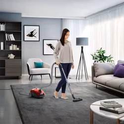 AEG VX4-1-WR-A 3 L Aspirateur réservoir cylindrique Sec 750 W Sac à poussière
