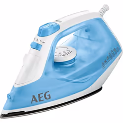 AEG DB1730, Fer à vapeur, Semelle CeramicGlide, 2 m, 100 g/min, Bleu, Blanc, 30 g/min