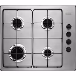 Faure FGH62414XA, Acier inoxydable, Intégré, Gaz, Émaillé, 4 zone(s), 4 zone(s)