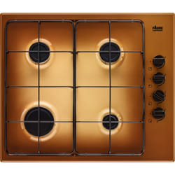 Faure FGH62414TA plaque Marron Intégré Gaz 4 zone(s)