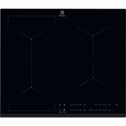 Electrolux EIV634, Noir, Intégré, 60 cm, Plaque avec zone à induction, Verre, 4 zone(s)