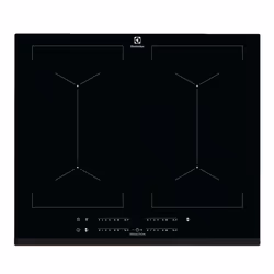 Electrolux IPE6454KF, Noir, Intégré, 59 cm, Plaque avec zone à induction, 2 zone(s), 2 zone(s)