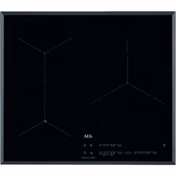 AEG IAE63431FB, Noir, Intégré, Plaque avec zone à induction, 3 zone(s), 3 zone(s), Large