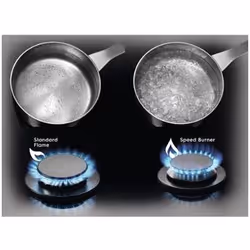 Electrolux EGS6426SX Acier inoxydable Intégré Gaz 4 zone(s)