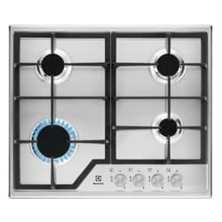 Electrolux KGS6426SX Acier inoxydable Intégré 59 cm Gaz 4 zone(s)