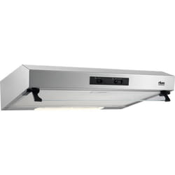 Faure FHT6137X Intégré Noir, Acier inoxydable 336 m³/h D