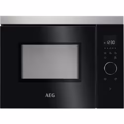 AEG MBB1755SEM, Intégré, Micro-onde simple, 17 L, 800 W, Tactile, Acier inoxydable